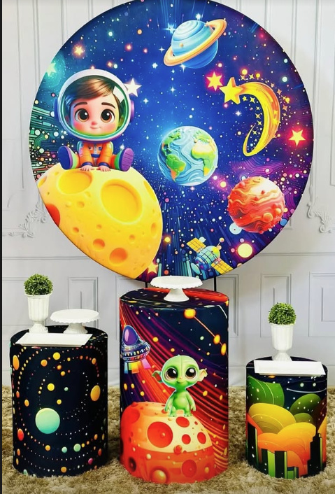 Kit Astronauta Baby/Cute - Pegue e Monte Fest