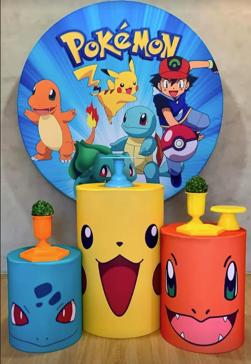 Kit Pokemon1 - Pegue e Monte Fest