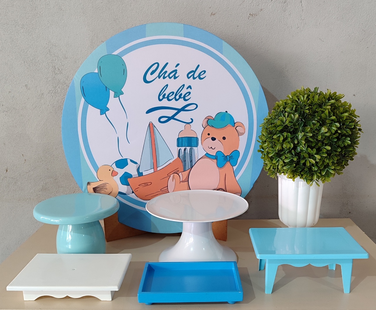 Mini Kit Chá de Bebê... - Arte Sonho Locação