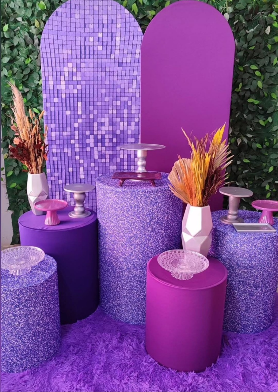 Adulto Lilás E Roxo - Arte Sonho Locação