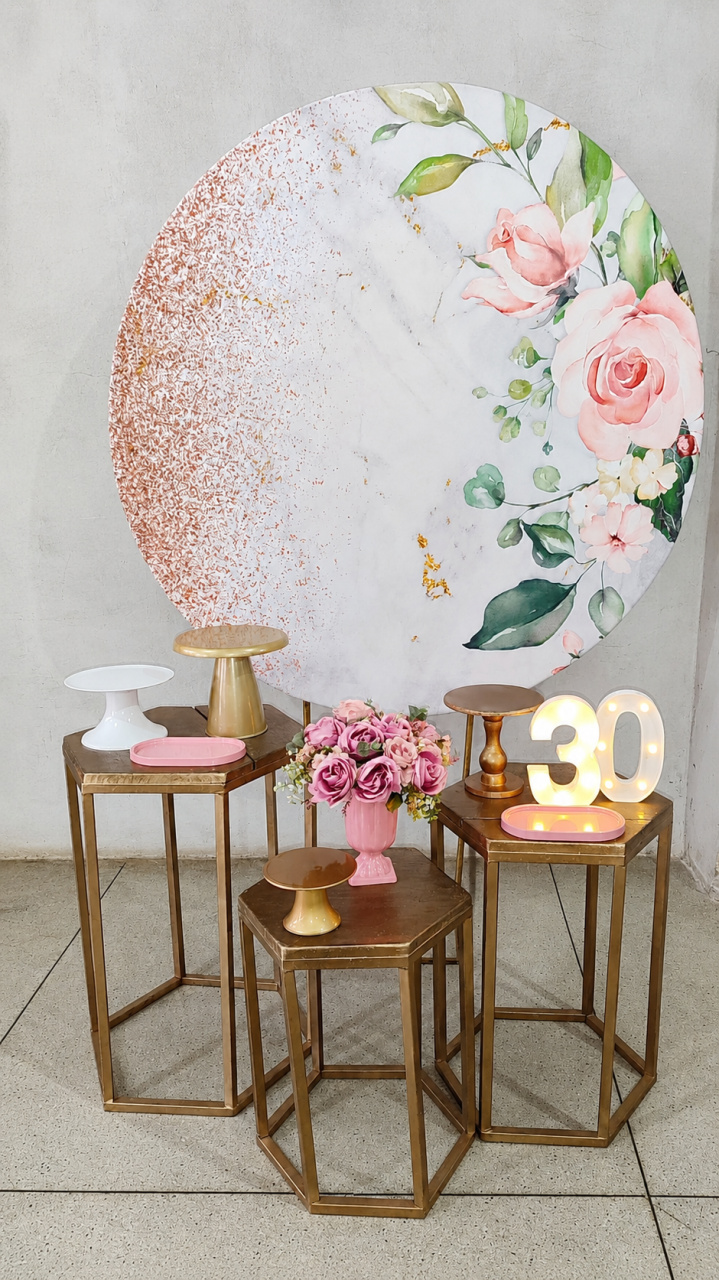 Adulto 30 Anos - Floral - Arte Sonho Locação