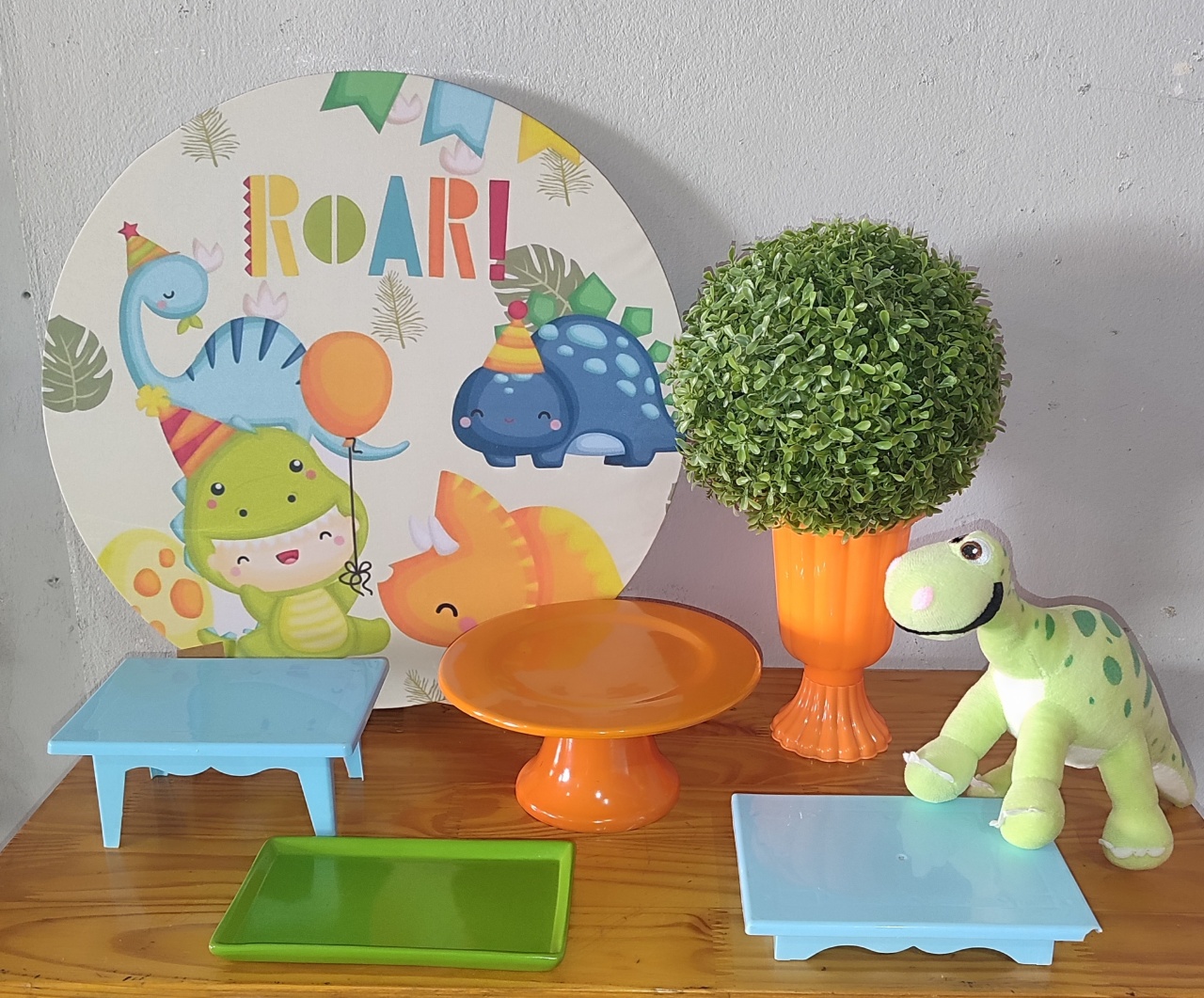 Mini Kit Dinossauro Baby - Arte Sonho Locação