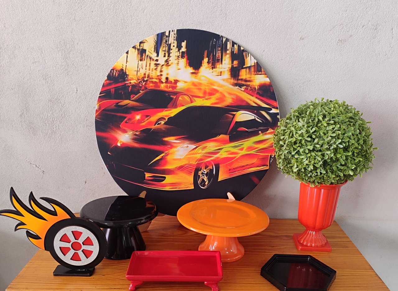 Mini Kit Carros Velozes E Furiosos - Arte Sonho Locação