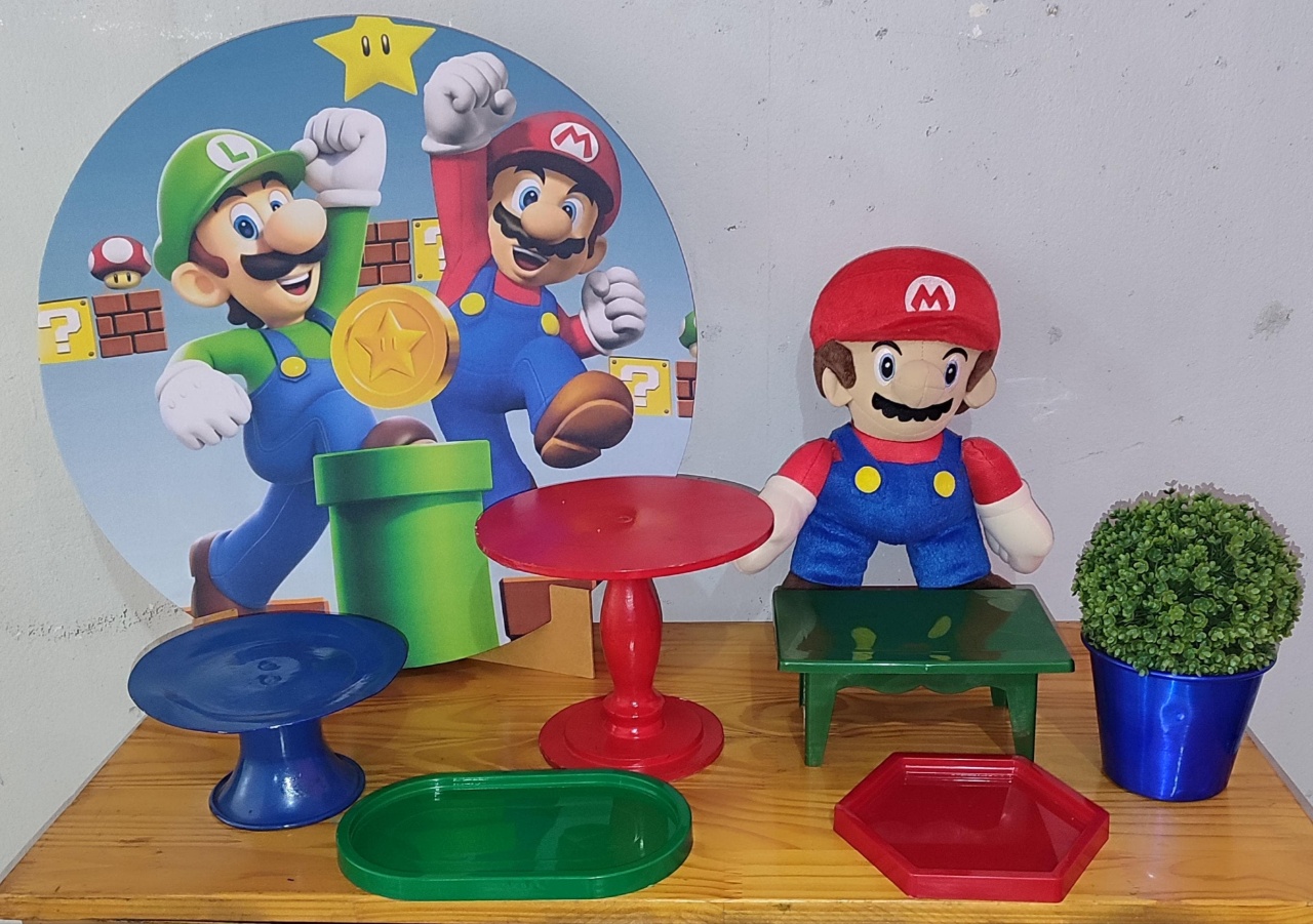 Mini Kit Super Mario - Arte Sonho Locação