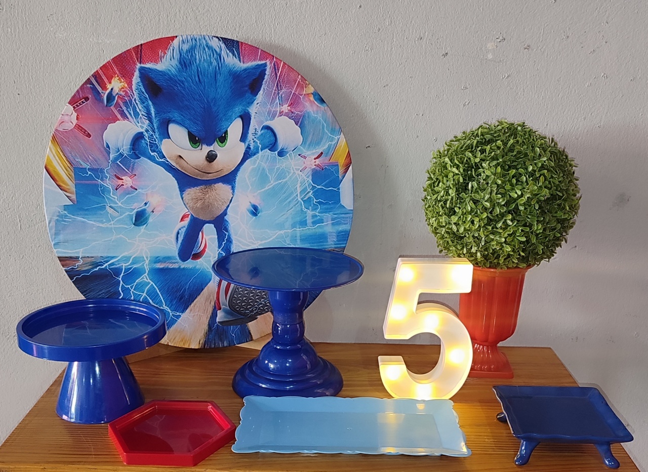 Mini Kit Sonic - Arte Sonho Locação
