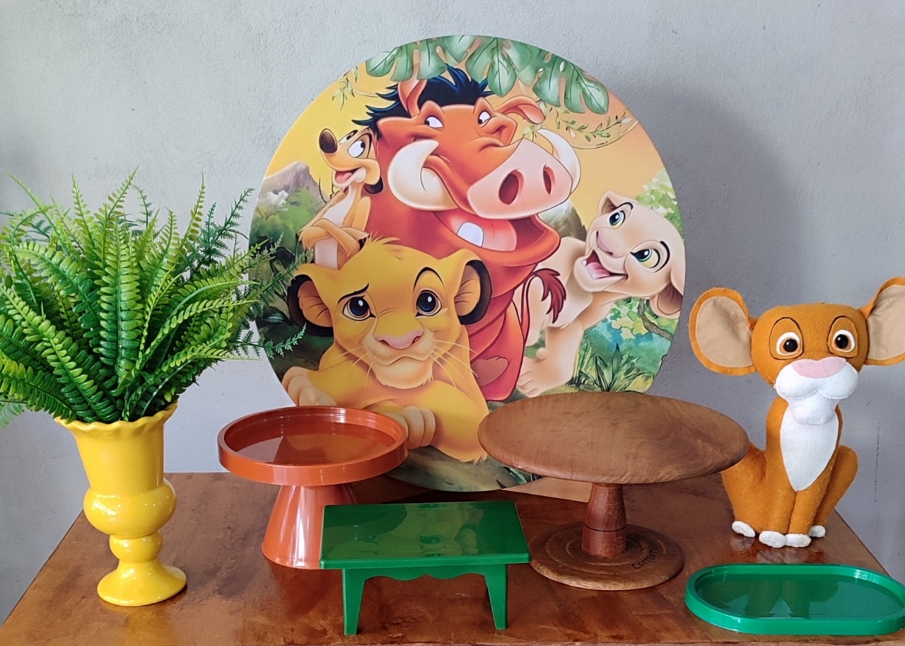 Mini Kit Rei Leão - Arte Sonho Locação