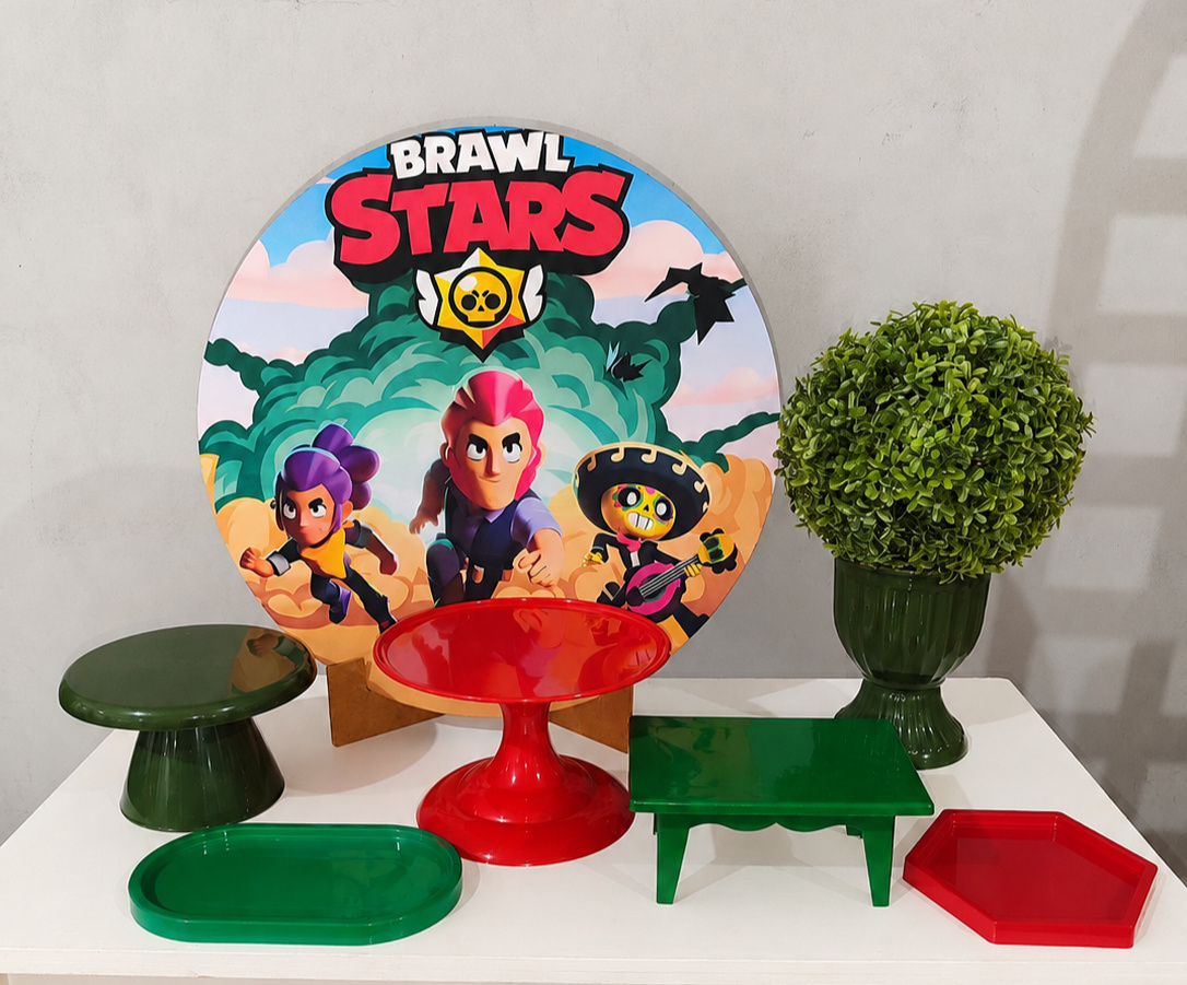 Mini Kit Brawl Stars - Arte Sonho Locação
