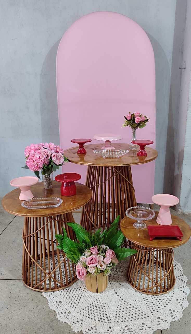 Adulto Rosa E Vermelho - Arte Sonho Locação