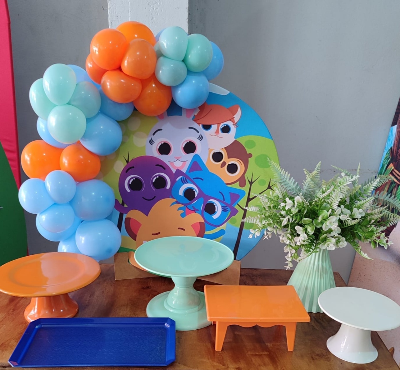 Mini Kit Bolo Fofo - Arte Sonho Locação