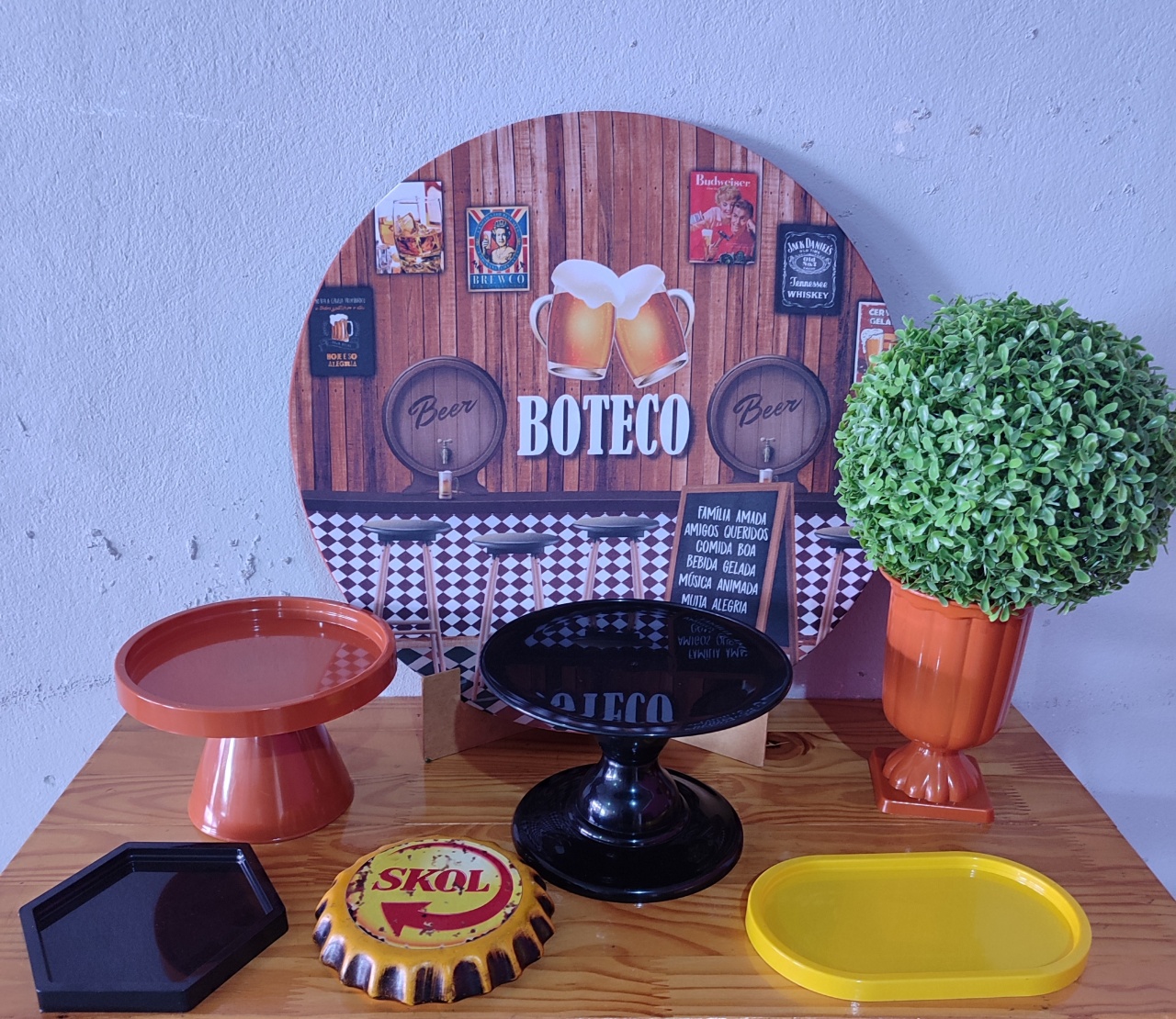 Mini Kit Boteco - Arte Sonho Locação