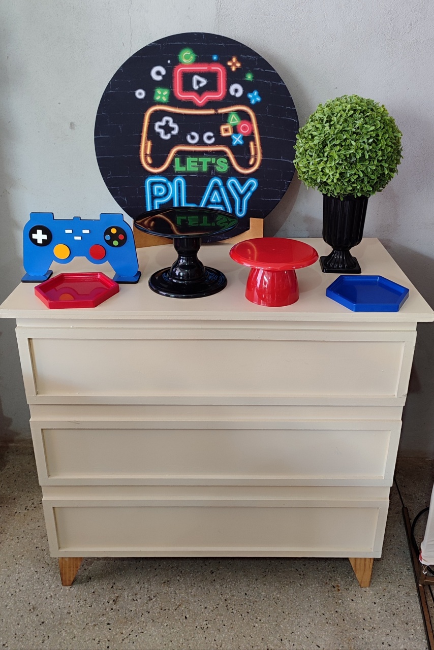 Mini Kit Vídeo Game - Arte Sonho Locação