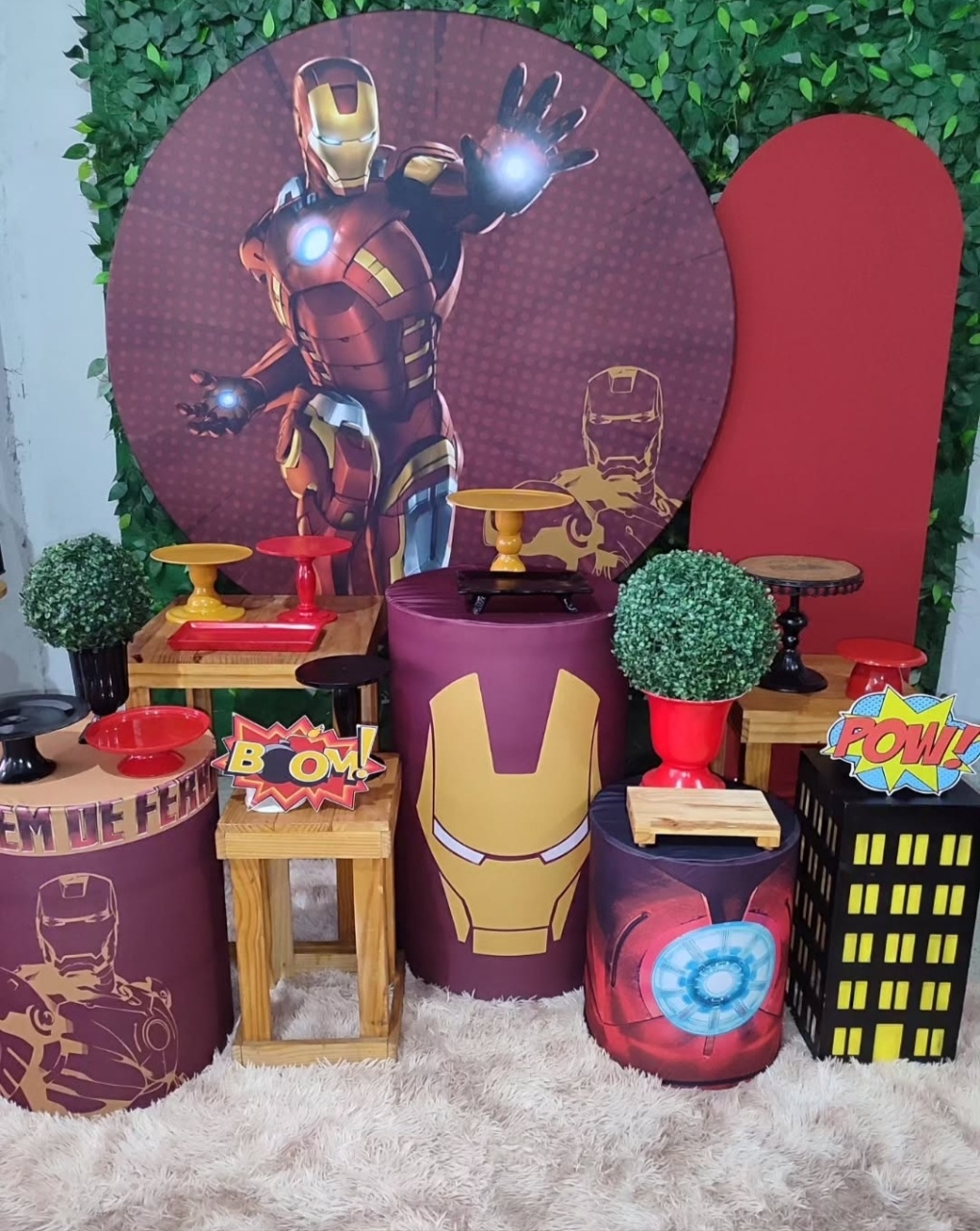 Homem de Ferro  - Arte Sonho Locação