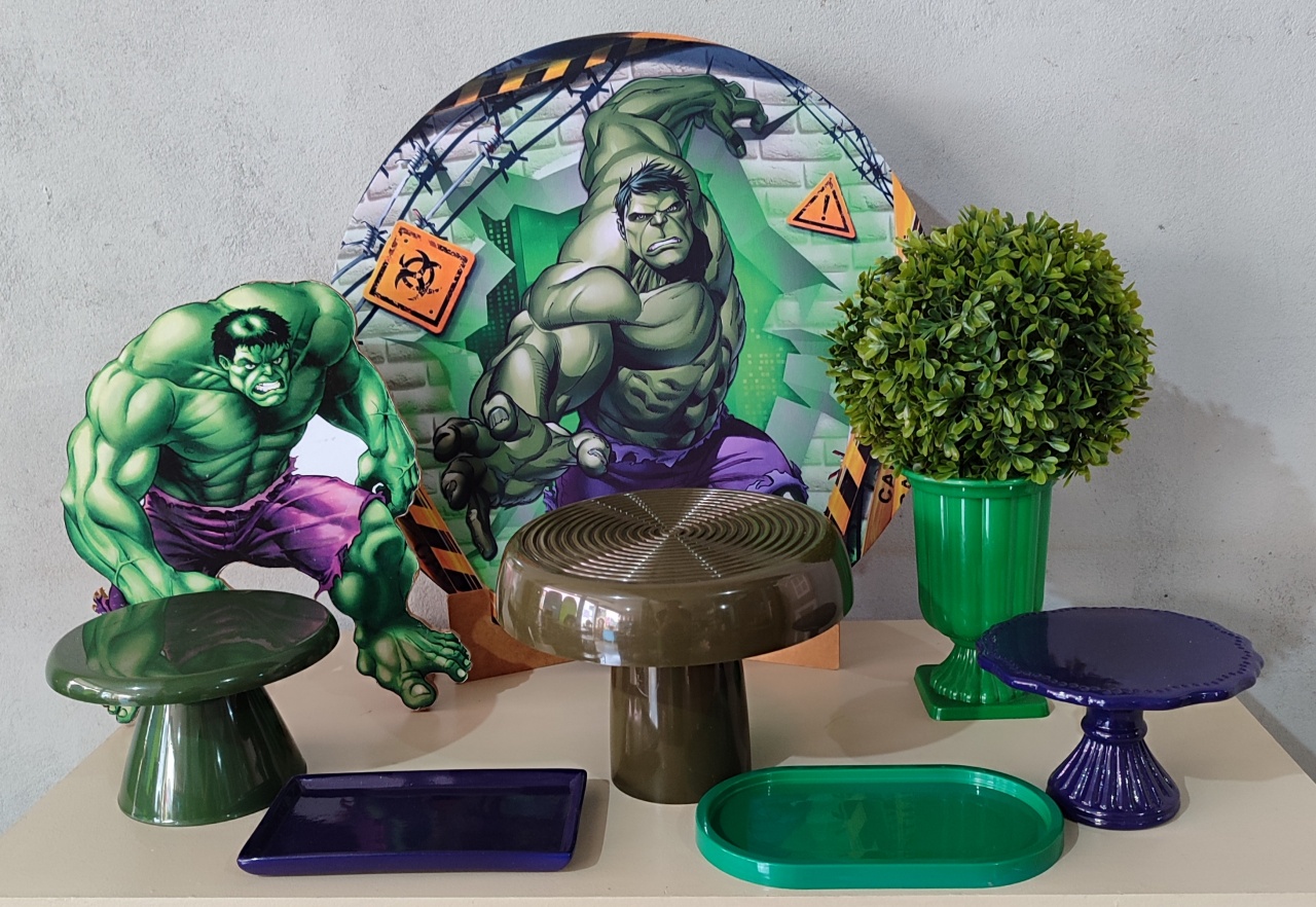 Mini Kit Hulk - Arte Sonho Locação