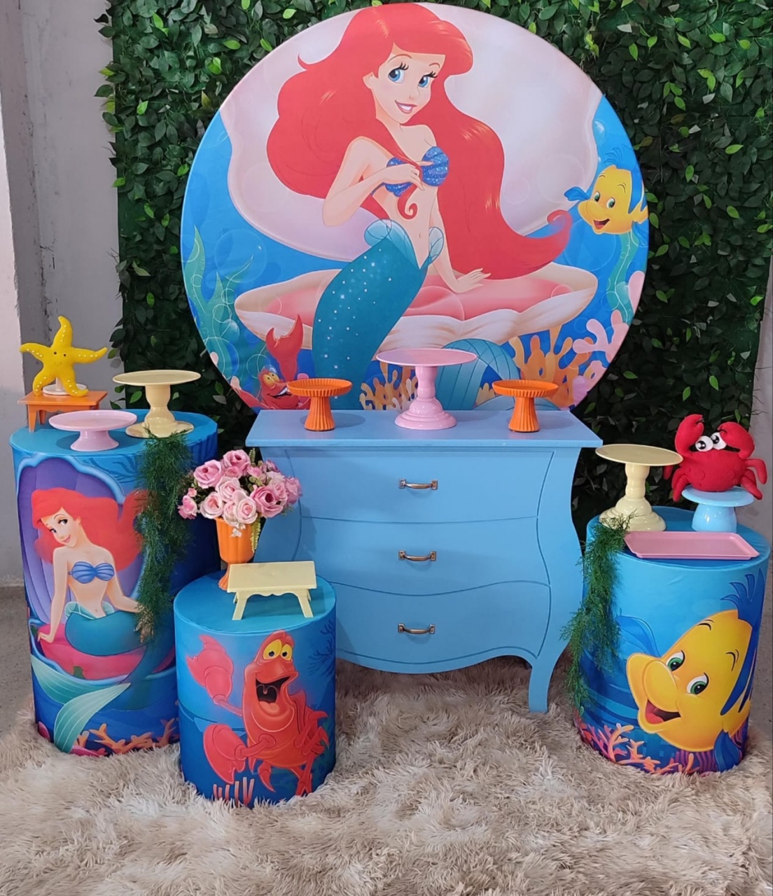 Sereia Ariel  - Arte Sonho Locação