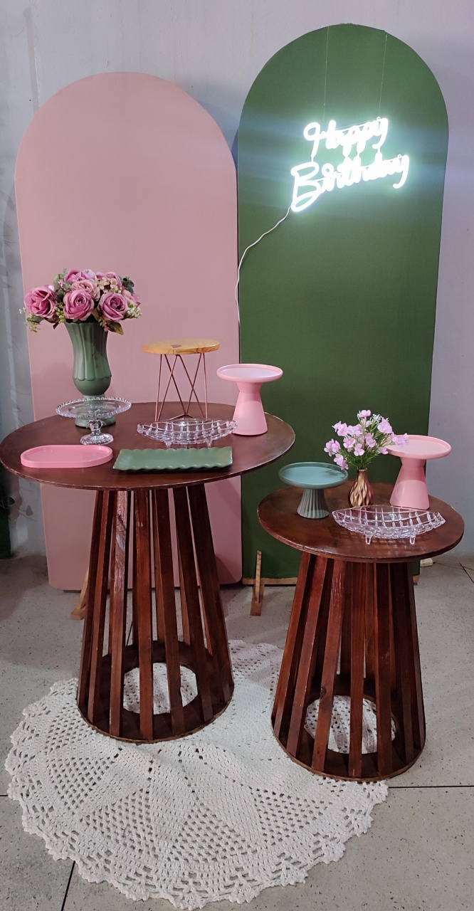 Adulto Rose E Verde - Arte Sonho Locação