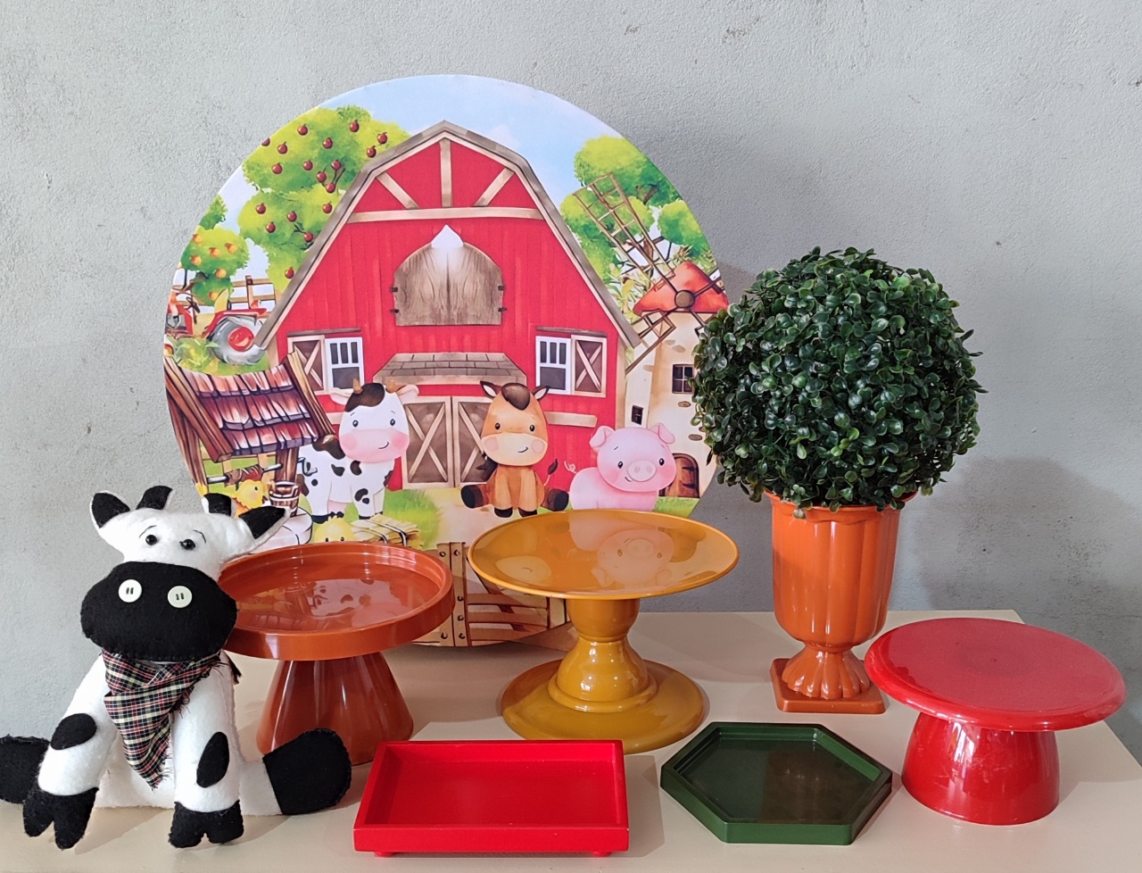 Mini Kit Fazendinha... - Arte Sonho Locação