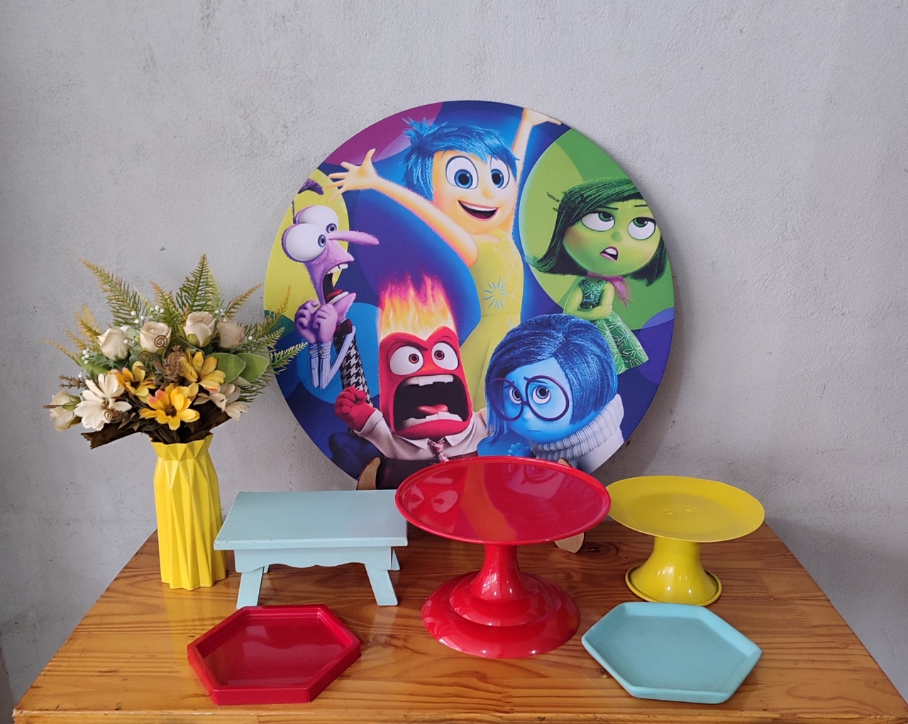 Mini Kit Divertidamente - Arte Sonho Locação