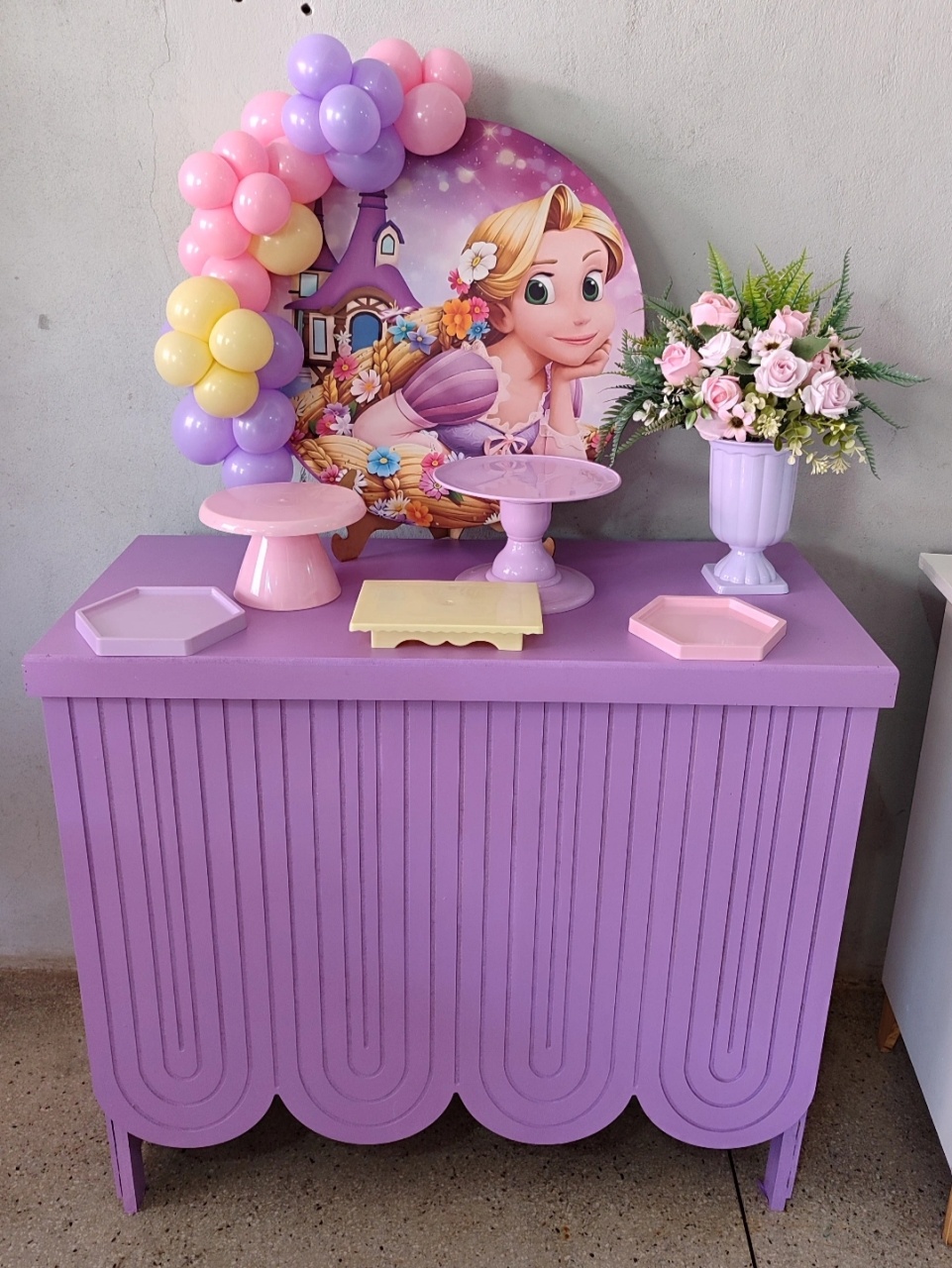 Mini Kit Rapunzel. - Arte Sonho Locação