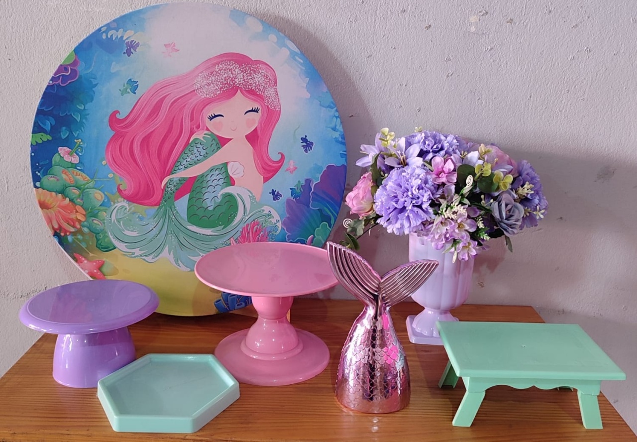 Mini Kit Sereia - Arte Sonho Locação