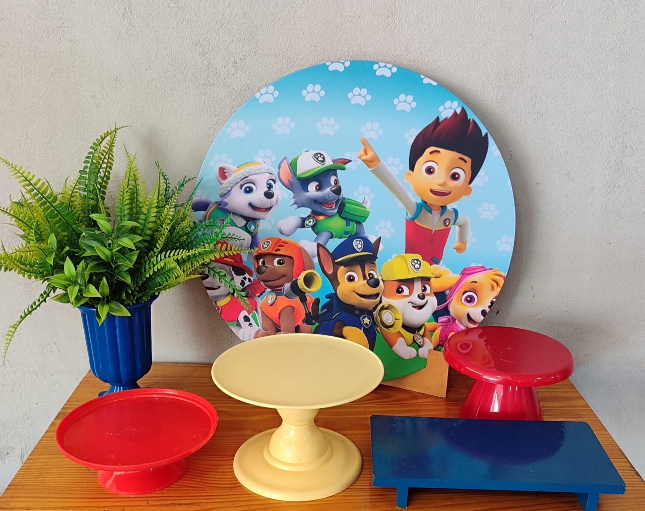 Mini Kit Patrulha Canina - Arte Sonho Locação