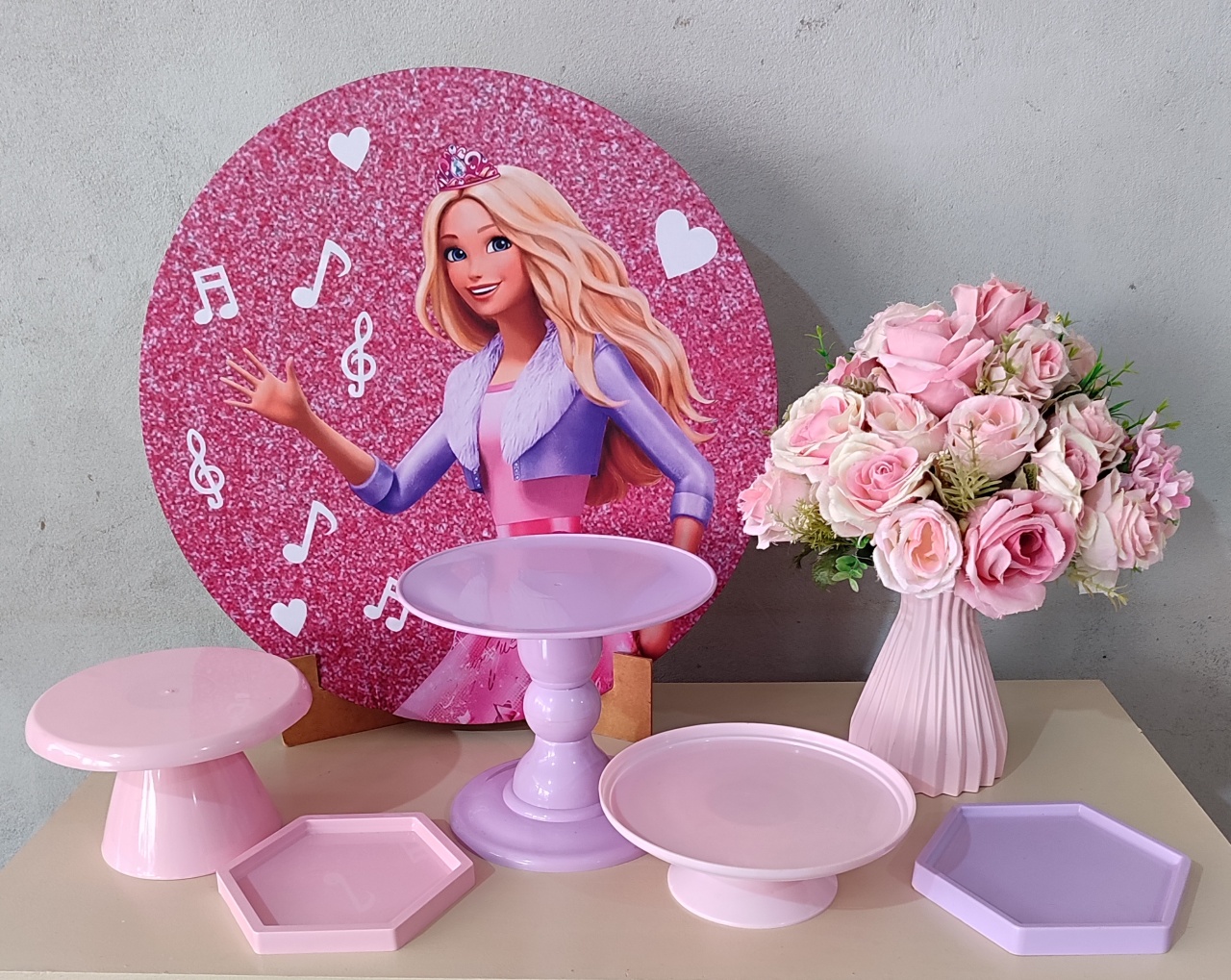 Mini Kit Barbie - Arte Sonho Locação
