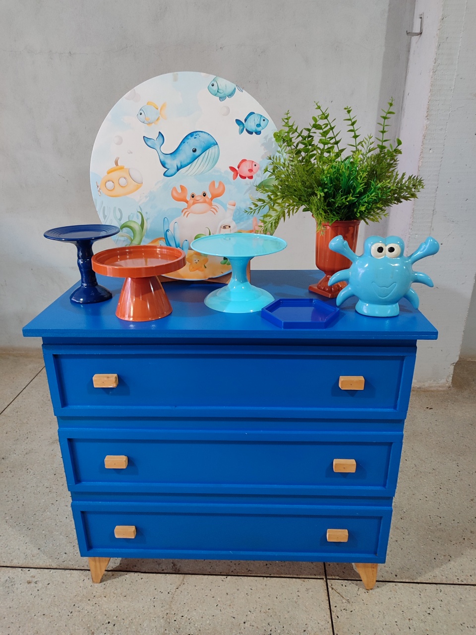 Mini Kit Fundo Do Mar. - Arte Sonho Locação