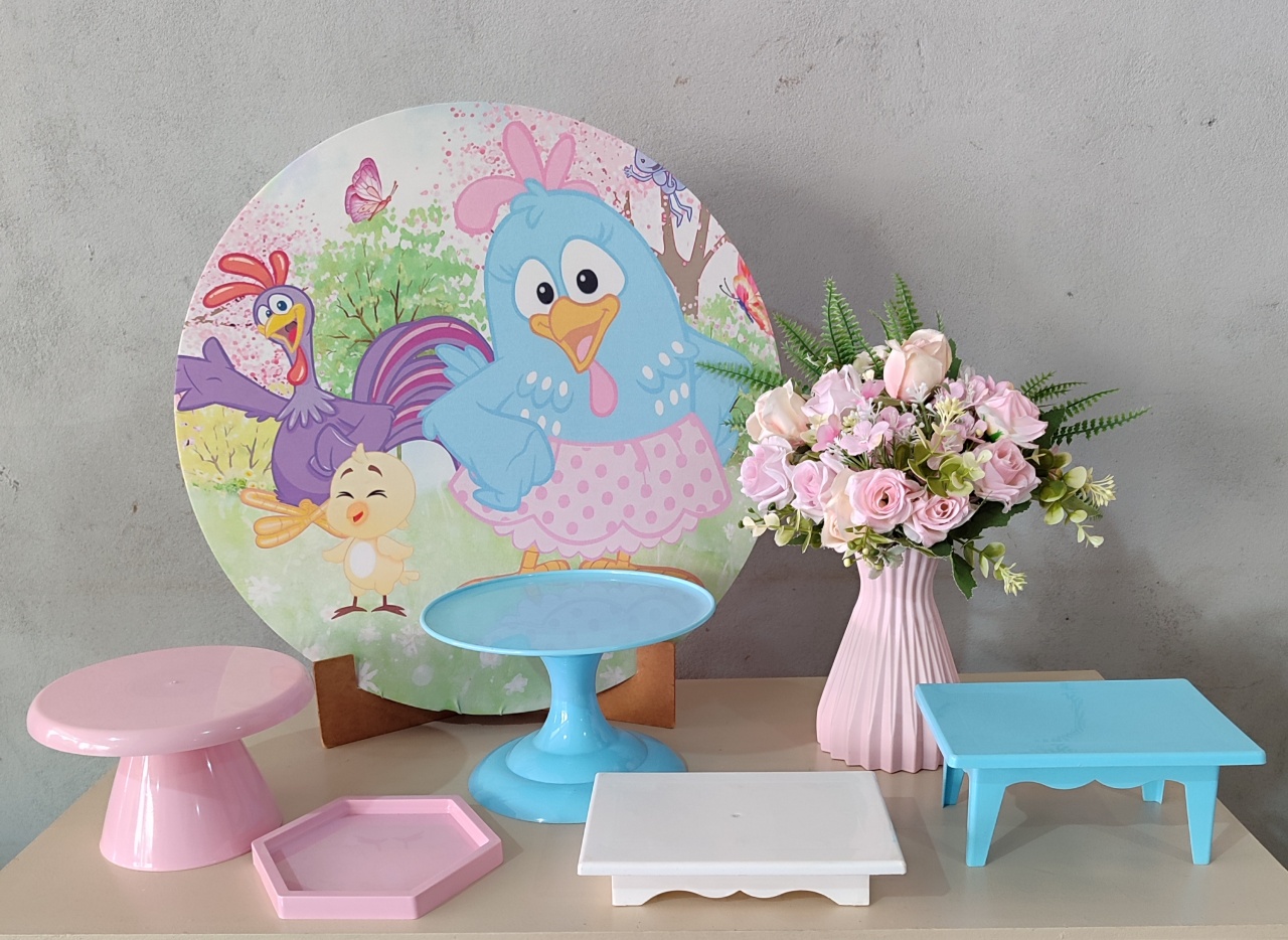 Mini Kit Galinha Pintadinha - Arte Sonho Locação