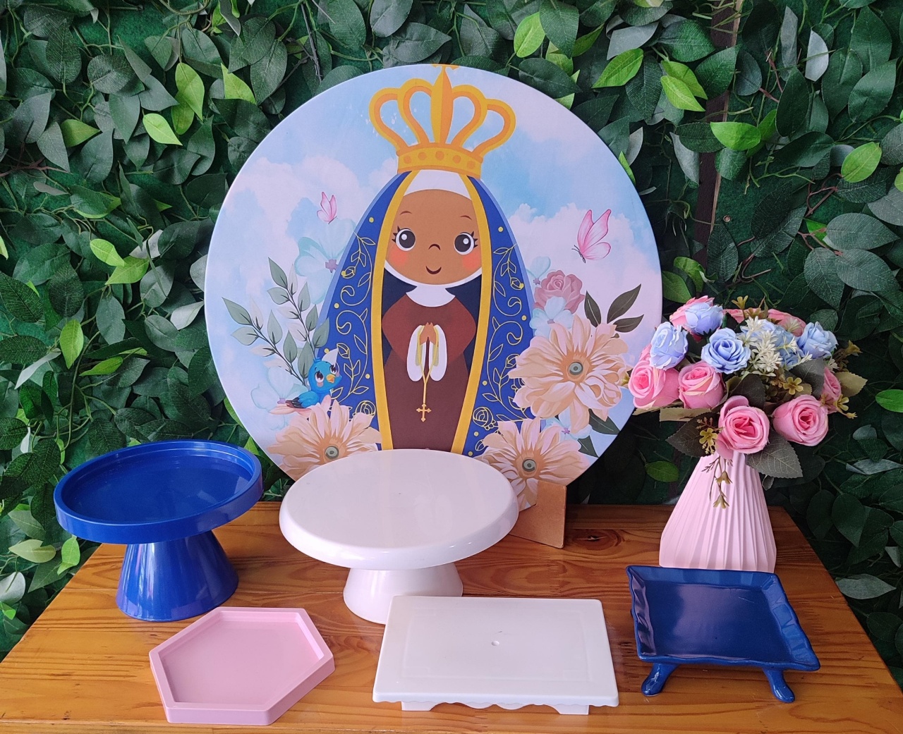 Mini Kit Nossa Senhora. - Arte Sonho Locação