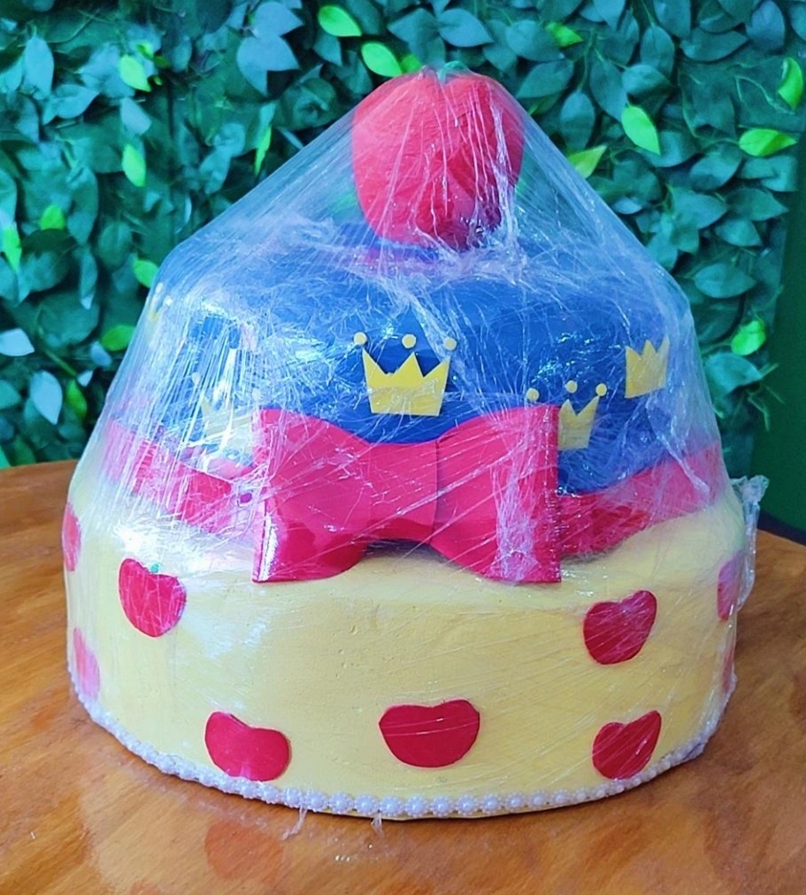 Bolo Fake Branca de Neve  - Arte Sonho Locação