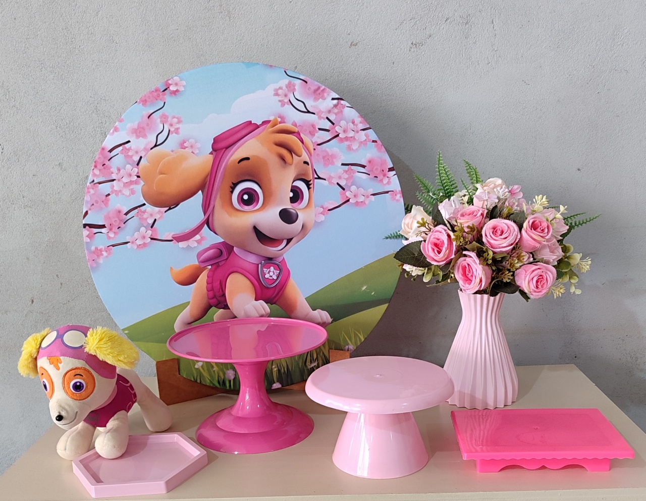 Mini Kit Skye Patrulha Canina - Arte Sonho Locação