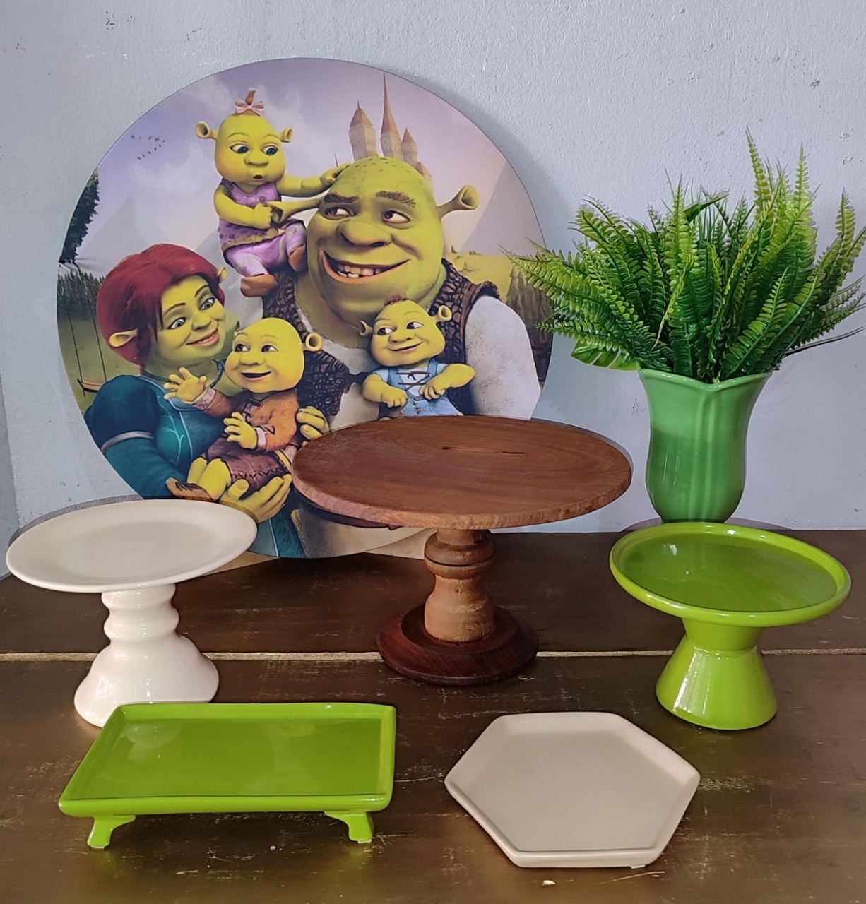 Mini Kit Shrek - Arte Sonho Locação