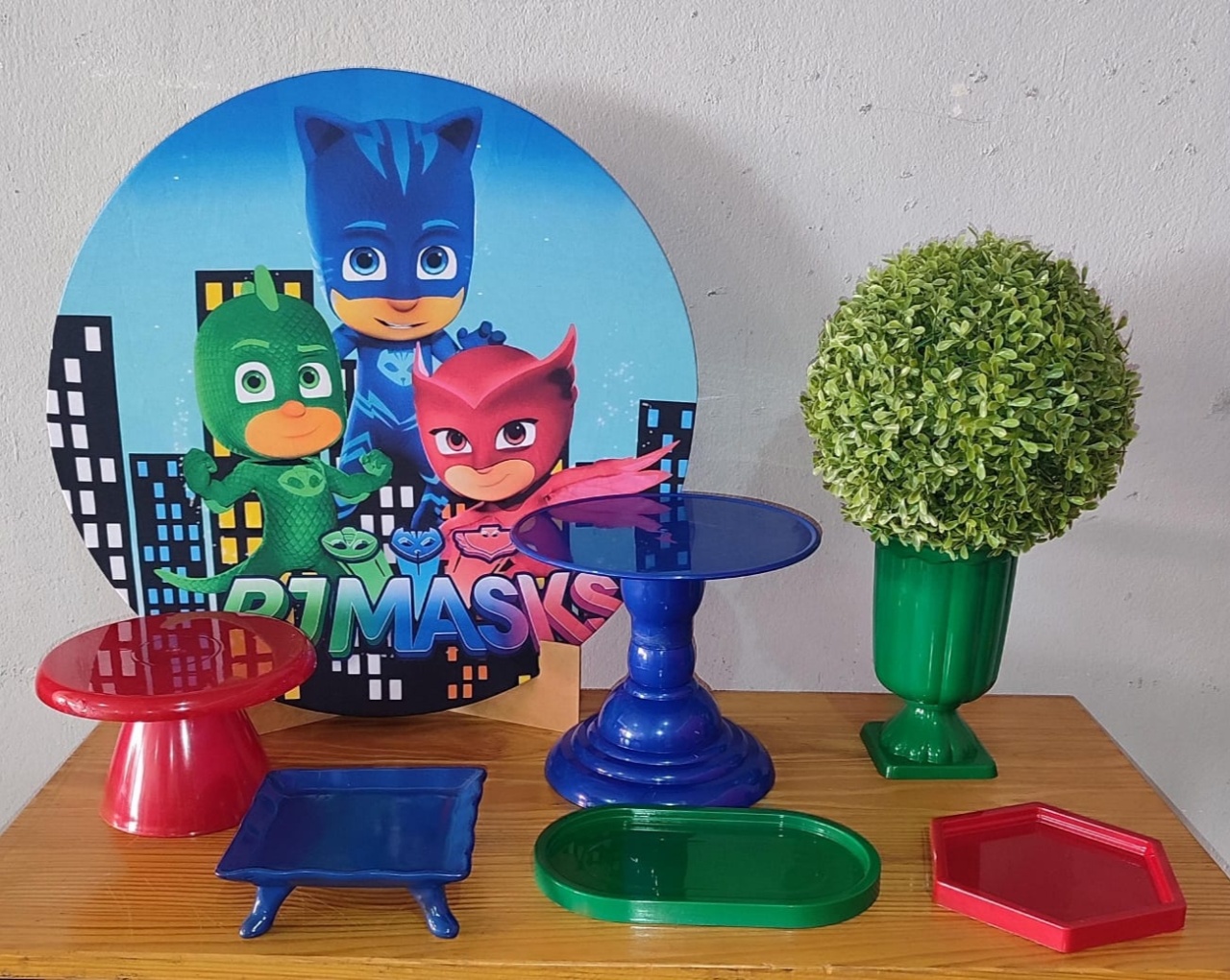 Mini Kit Pj Mask - Arte Sonho Locação