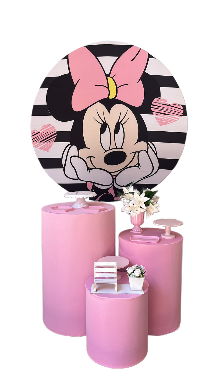 Kit Minnie Rosa - ROSELI SCACCIO