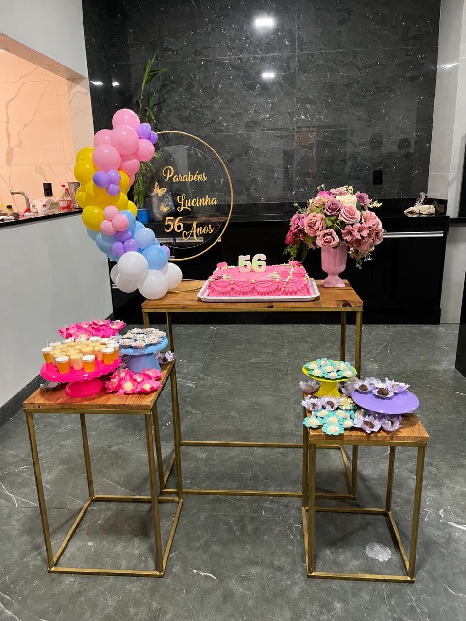 Kit Pegue E Monte Com Painel de Mesa - ROSELI SCACCIO