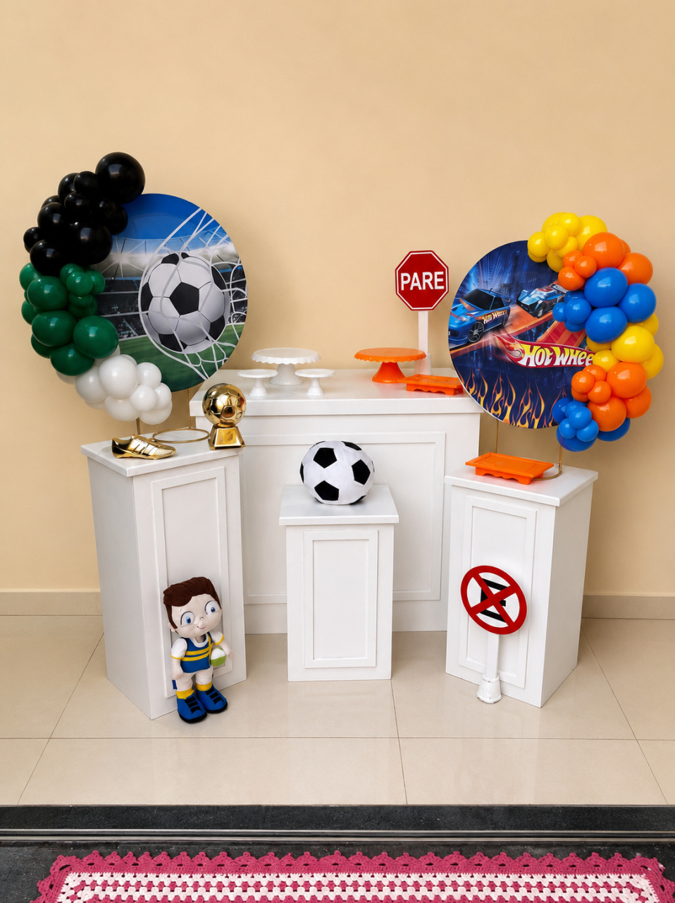 Kit Com Arco de Mesa - ROSELI SCACCIO