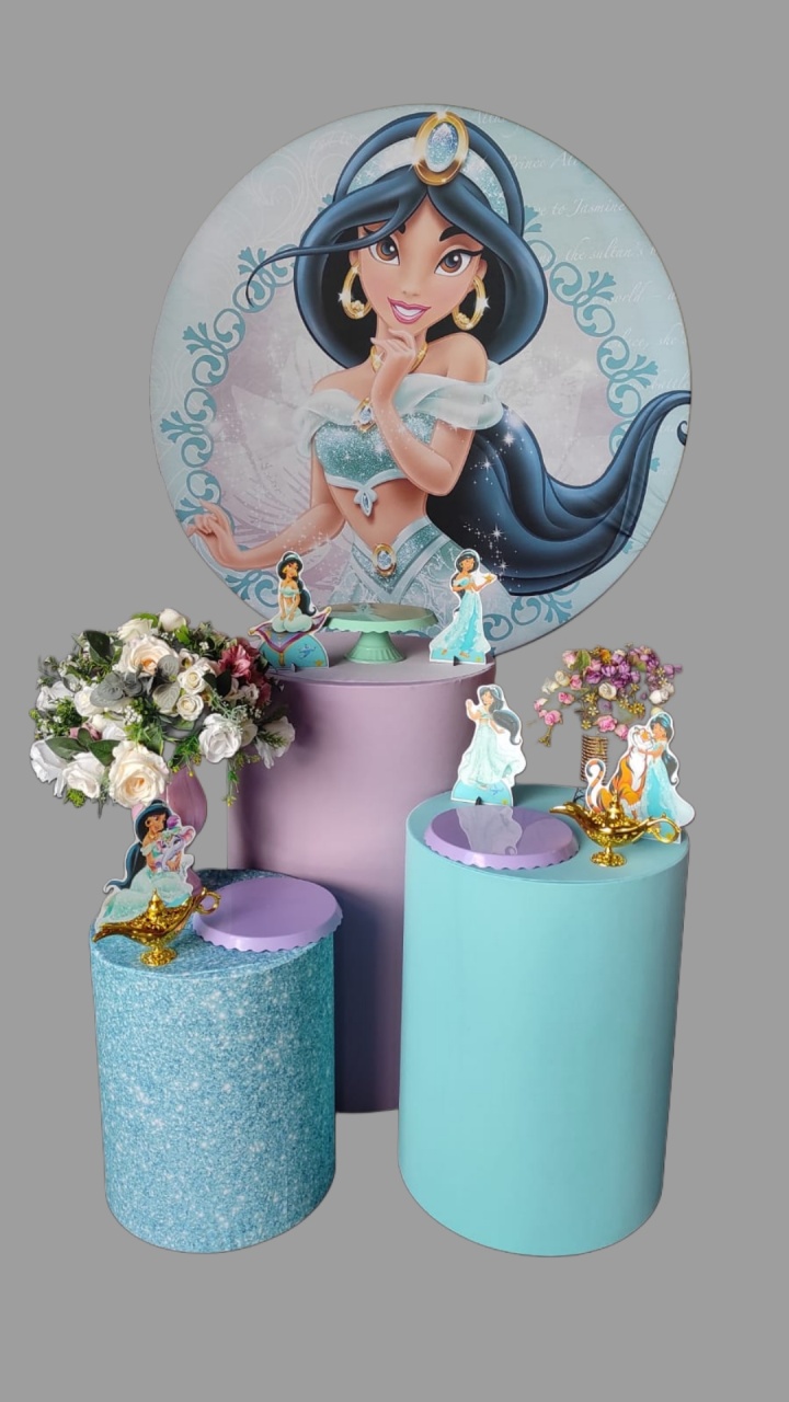 Kit Princesa Jasmine - ROSELI SCACCIO