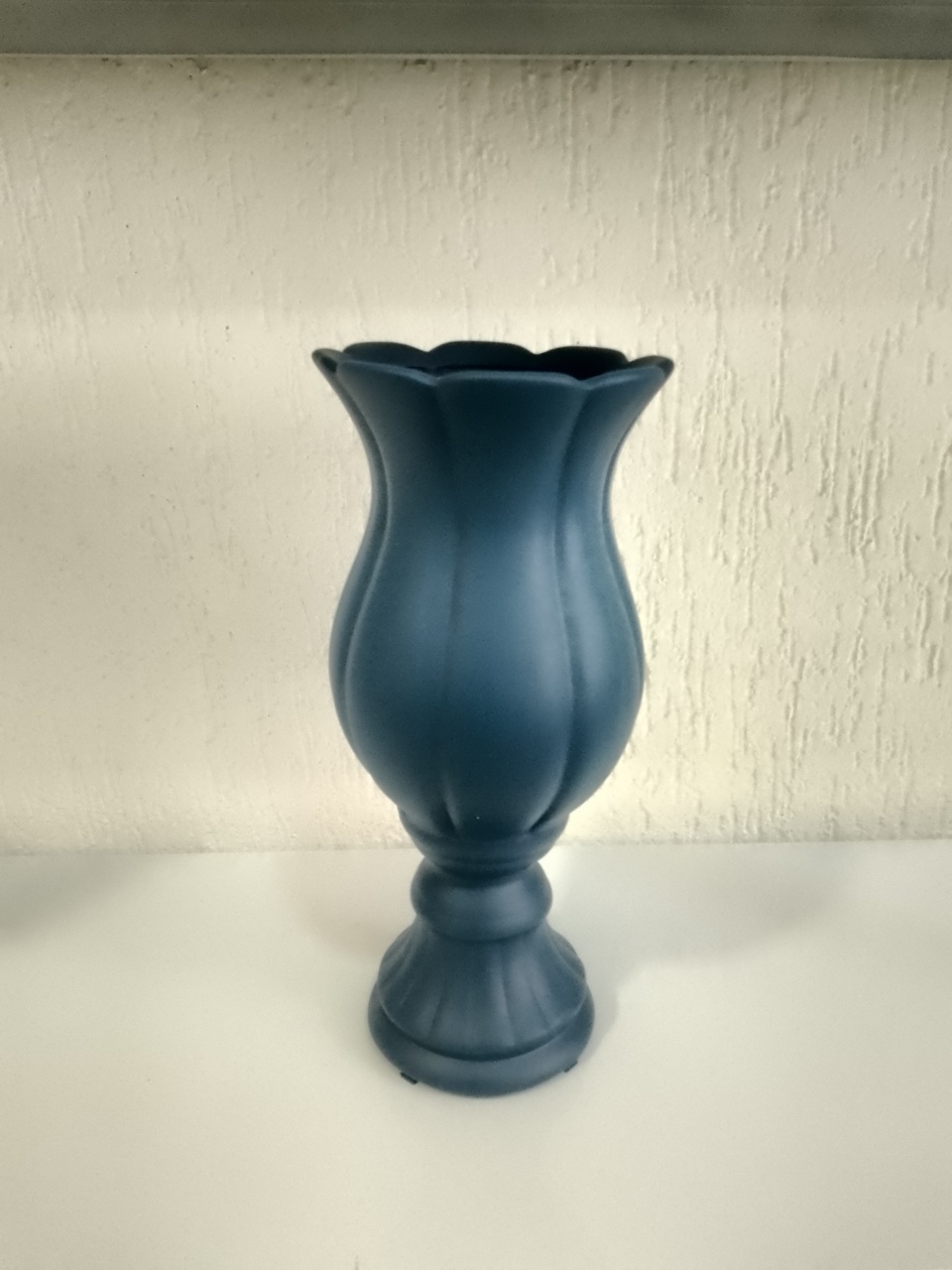 Vaso de Cerâmica Azul - Mania de festa