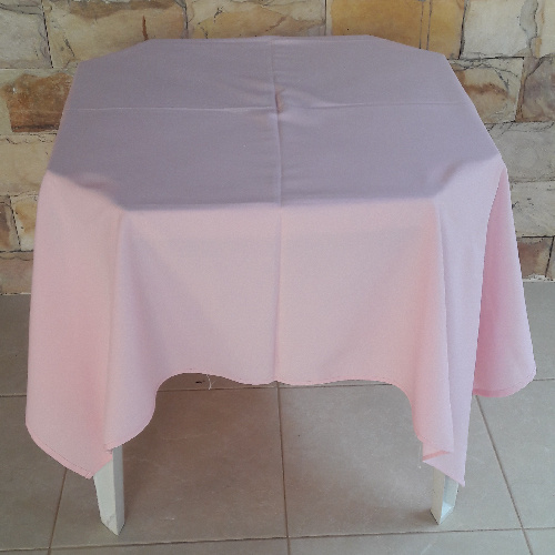 Toalhas de Mesa Rosa Bebê - Mania de festa