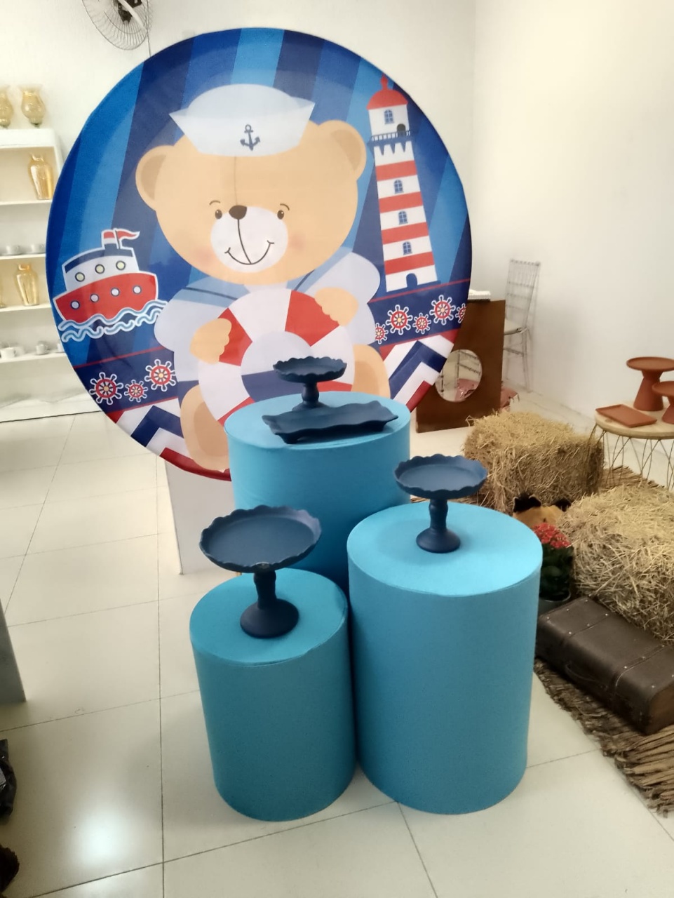Kit Pegue Monte Ursinho Marinheiro - Mania de festa