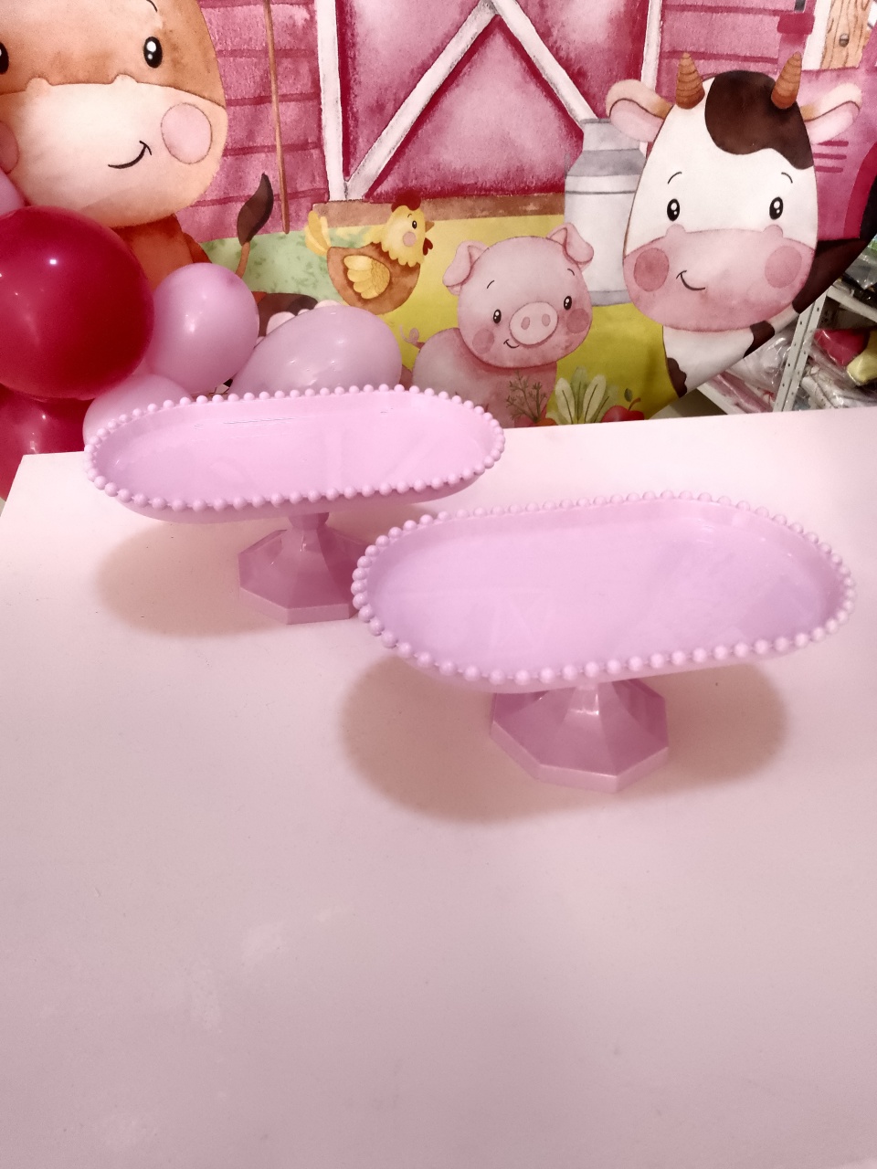 Porta Doces Rosa G - Mania de festa 