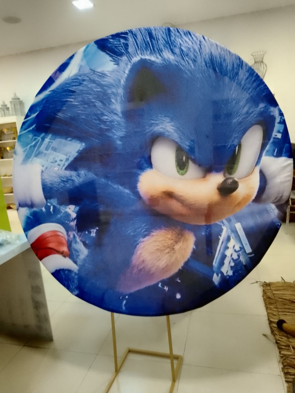 Painel Sonic - Mania de festa