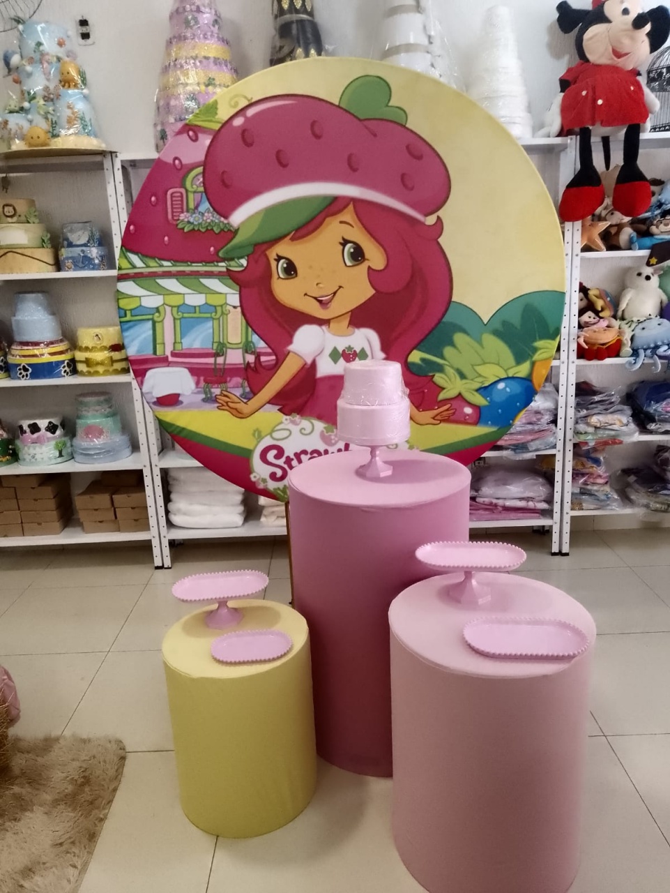 Kit Pegue Monte Moranguinho - Mania de festa 