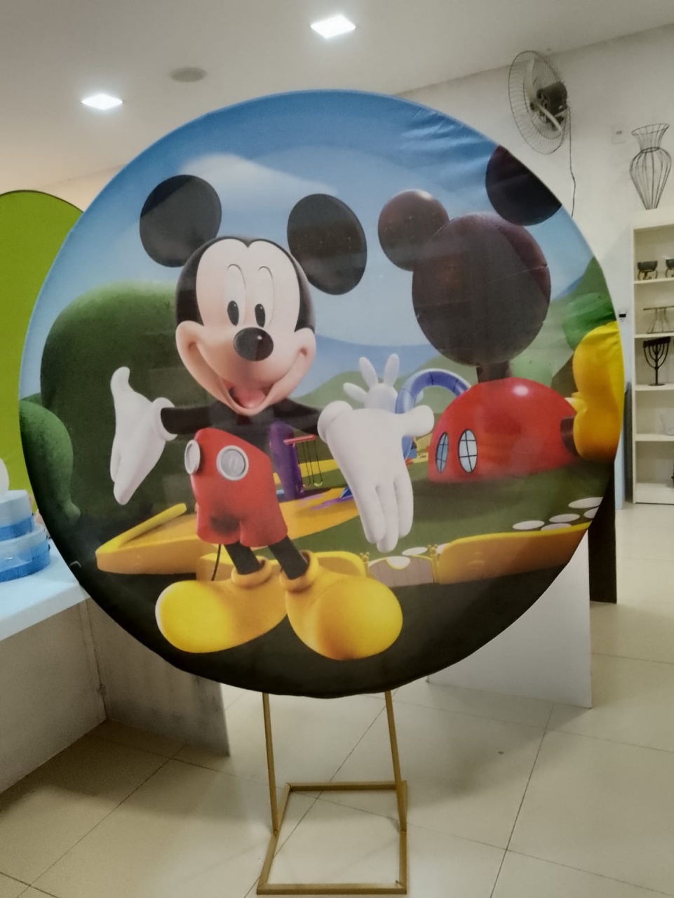 Painel Mickey - Mania de festa