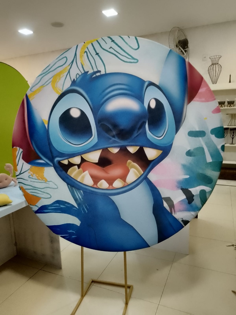 Painel Stich - Mania de festa