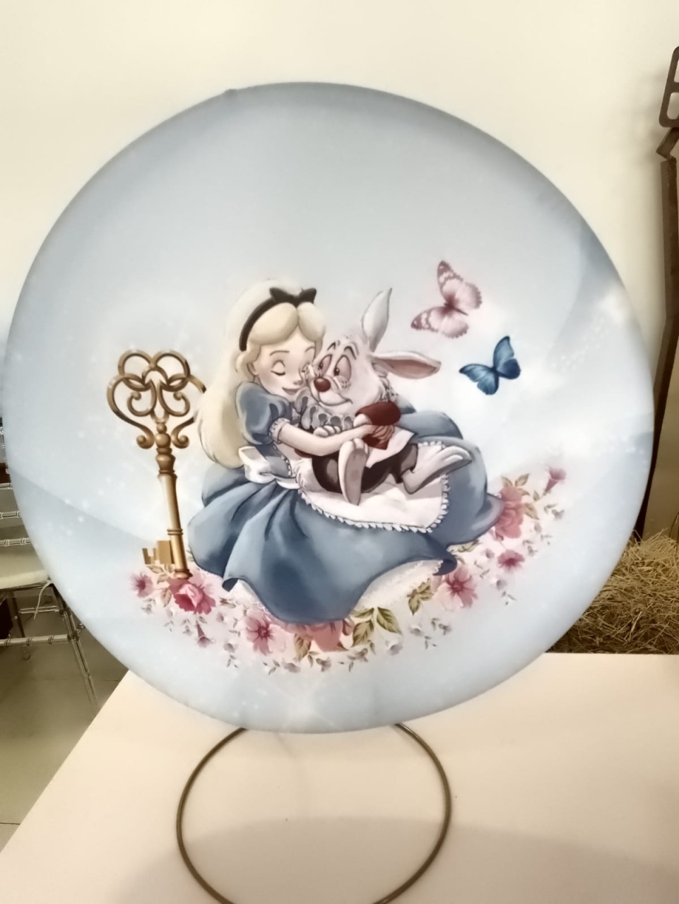 Mini Painel Alice - Mania de festa