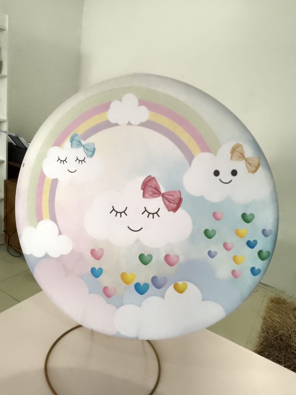 Mini Painel Chuva de Amor - Mania de festa
