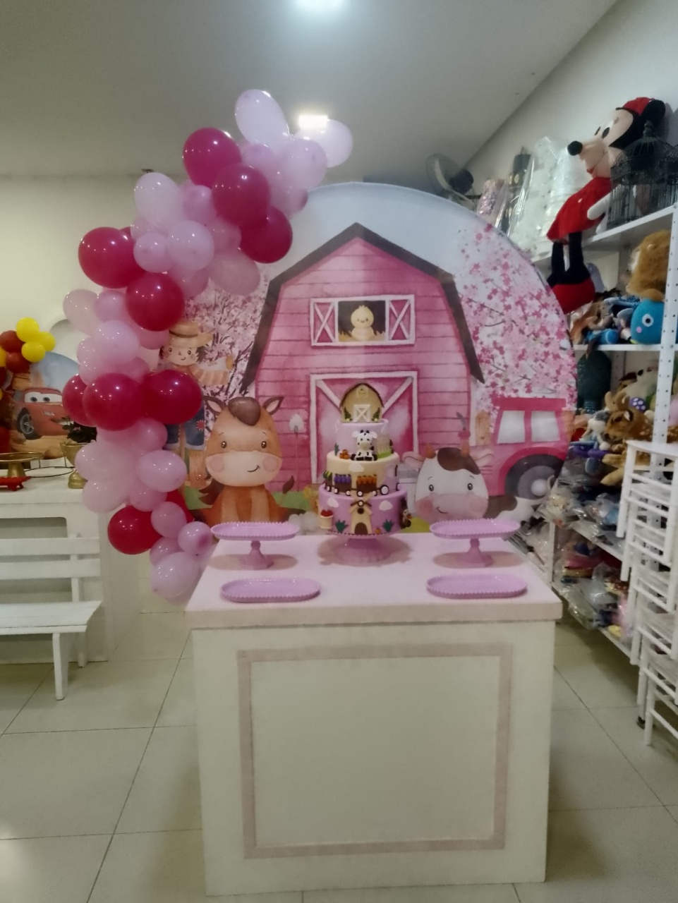 Kit Pegue Monte Fazendinha Para Menina - Mania de festa 