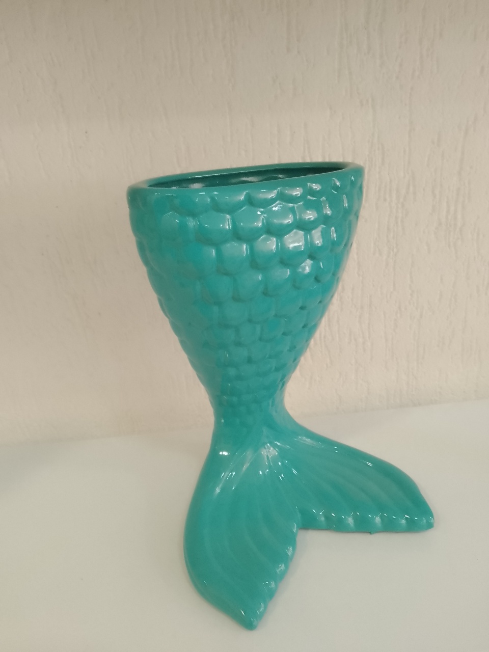 Vaso de Cerâmica - Calda de Sereia - Mania de festa