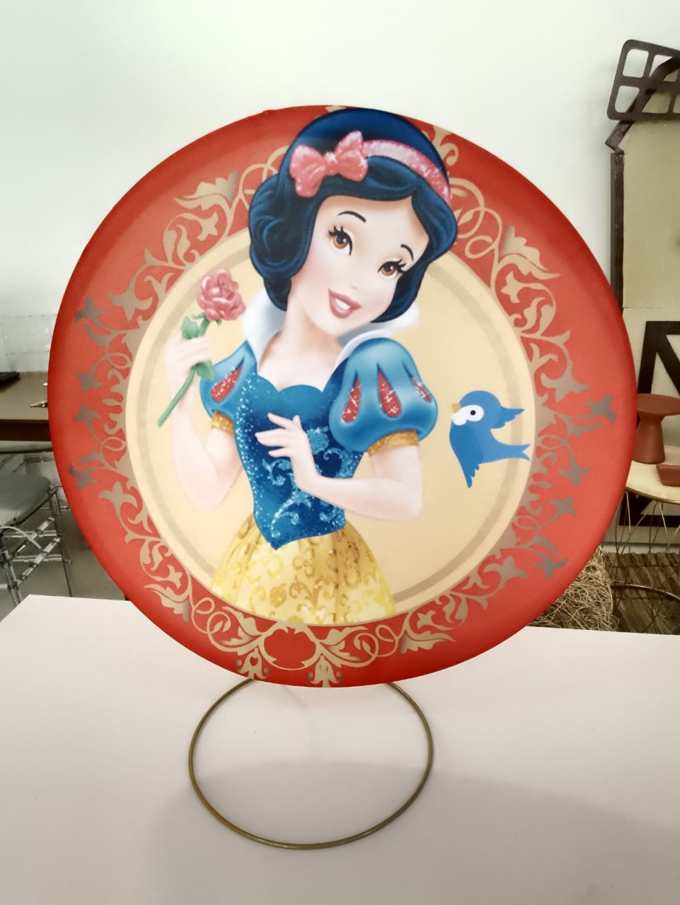 Mini Painel Branca de Neve - Mania de festa
