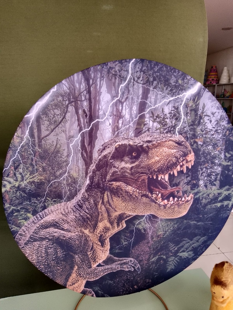 Mini Painel Dinossauro - Mania de festa
